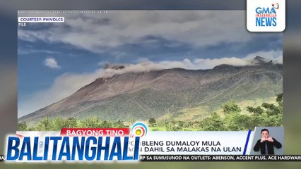 PHIVOLCS - Lahar, posibleng dumaloy mula sa Bulkang Kanlaon dahil sa malakas na ulan | Balitanghali