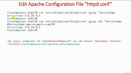 Add ServerName Directive in Configuration File | Launch Single Website Using Apache Web Server | Apache Web Server