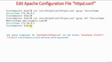 Add ServerName Directive in Configuration File - Demo | Launch Single Website Using Apache Web Server | Apache Web Server