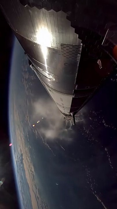 ON BOARD! SpaceX Starship Hot Staging In Space | Flight 11