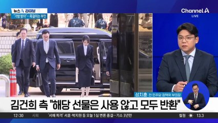 김건희 “가방 선물 받아”…목걸이는 부인