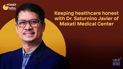 Keeping healthcare honest with Dr. Saturnino Javier of Makati Med | Power Talks with Pia Arcangel