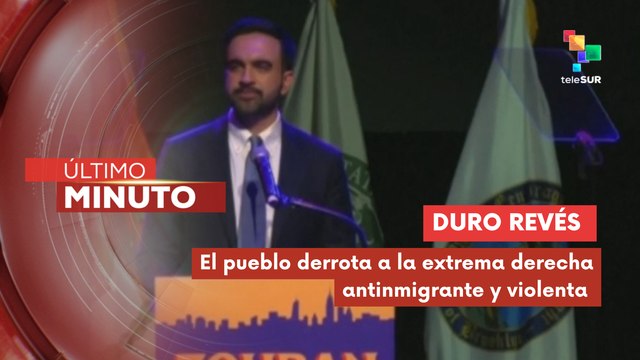 Zohran Mamdani es electo alcalde de Nueva York