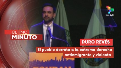 Zohran Mamdani es electo alcalde de Nueva York