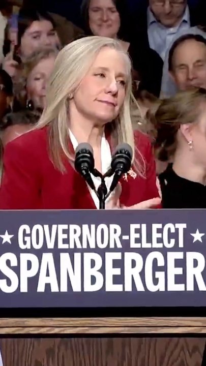 Newly-elected VA governor Spanberger shames daughter during victory speech: 'You did not clean your room today'