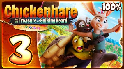 Chickenhare and the Treasure of Spiking-Beard Walkthrough Part 3 (PS5) 100%