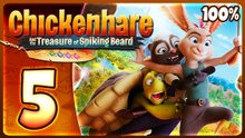 Chickenhare and the Treasure of Spiking-Beard Walkthrough Part 5 (PS5) 100%