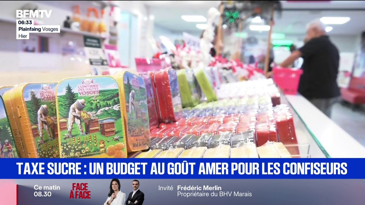 Un projet de taxe sur les produits sucrés inquiète les confiseurs