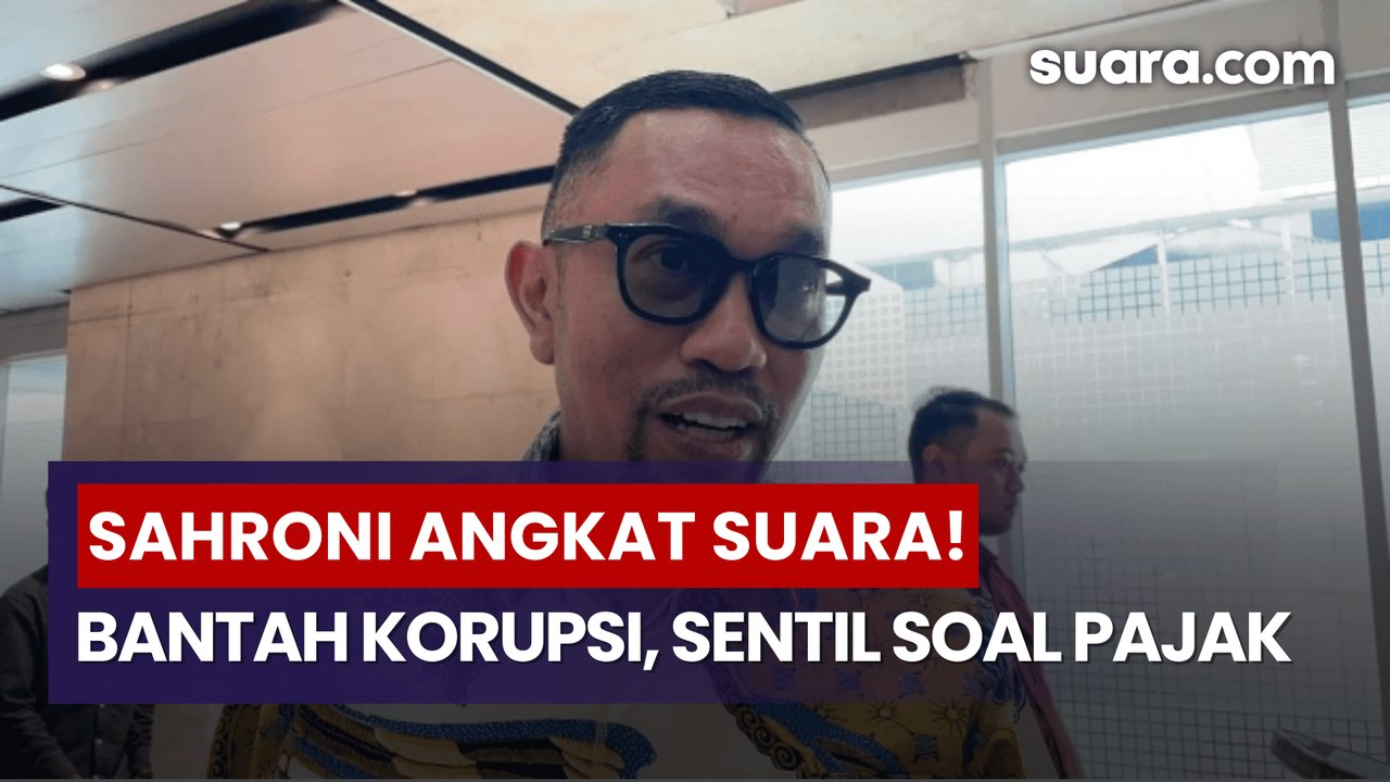 Ahmad Sahroni Bantah Tudingan Korupsi, Sindir Warga yang Tak Bayar Pajak