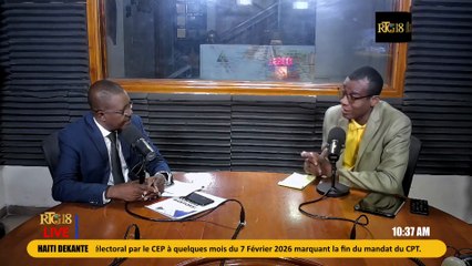 DEKANTE 04 NOVEMBRE 2025 | LABADY Jorel, Président du parti politique "KONEKTE"