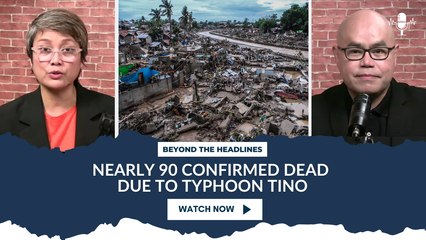 Nearly 90 Confirmed Dead Due to Typhoon Tino