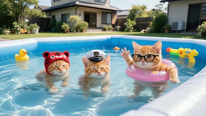 Two Cute Cousins Arrive! 🐾💖 Tiger-Hat Kitten & Daisy Spend a Joyful Day with Their Adorable Cousins 😻🌸