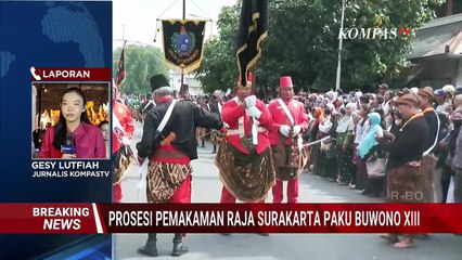 BREAKING NEWS! Prosesi Iring-Iringan Jenazah Raja Surakarta Pakubuwono XIII Menuju Makam Imogiri