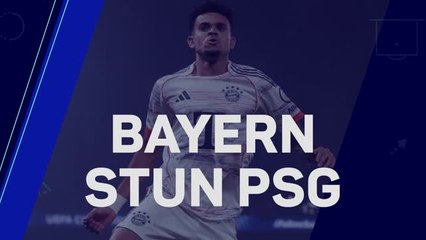 Diaz at the double as Bayern stun PSG in Champions League