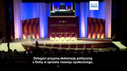 Doha: szczytu społeczny ONZ. Wezwanie do podjęcia konkretnych działań na rzecz równości