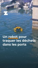 Un robot antipollution pour traquer les déchets dans les ports