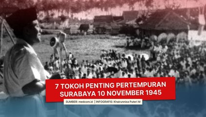 7 Tokoh Penting Pertempuran Surabaya 10 November 1945