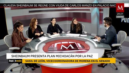 Análisis: Claudia Sheinbaum presenta 'Plan Michoacán por la Paz' | Punto Medio