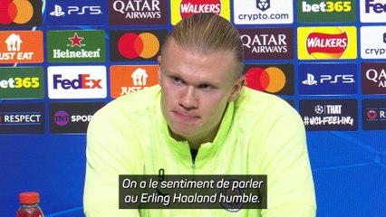 Haaland : "Personne ne peut se rapprocher du niveau de Messi ou Ronaldo"
