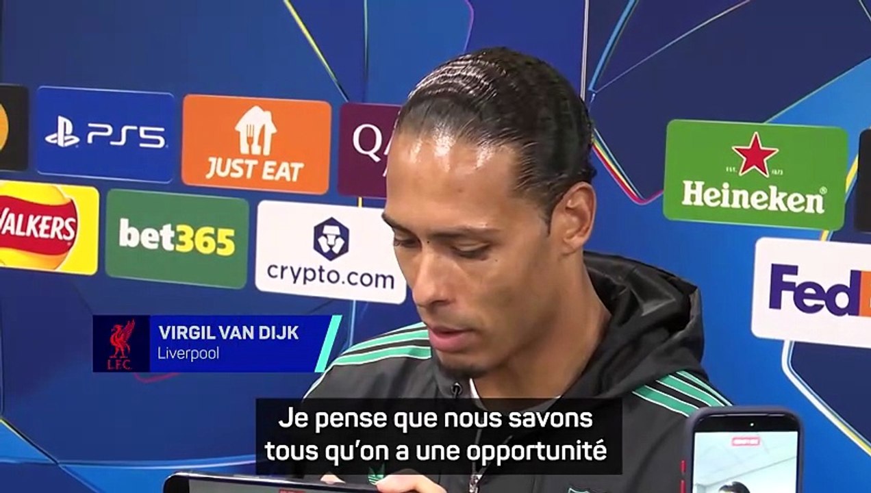 Après un match solide face à Mbappé, Van Dijk e...