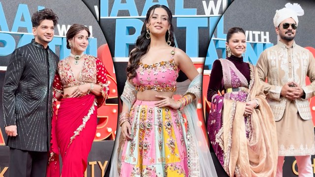 Pati Patni Aur Panga Sets: Munawar Faruqui, Isha Malviya, Rubina Dilaik & Abhinav Shukla Snapped!