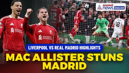 Liverpool Vs Real Madrid Highlights | Mac Allister’s Header Seals 1-0 Win for Reds at Anfield