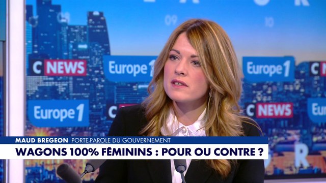 Des wagons réservés aux femmes ? «Inacceptable» selon Maud Bregeon