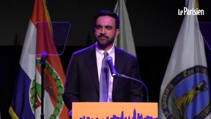 New York : Zohran Mamdani prend la parole après son élection comme maire