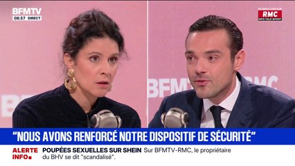 Frédéric Merlin, propriétaire du BHV: "Il y aura des espaces Shein dans cinq autres magasins"