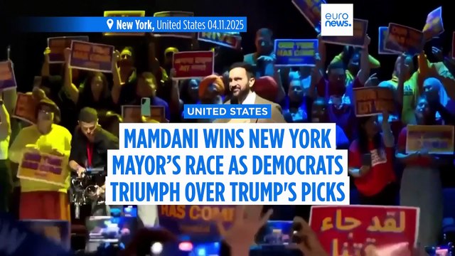 Democrat Zohran Mamdani defeats Cuomo to become New York City's mayor