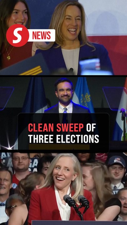 Democrats sweep first major elections of second Trump term