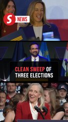 Democrats sweep first major elections of second Trump term