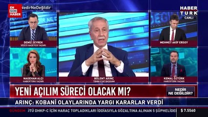 Bülent Arınç: Selahattin Demirtaş tahliye edilebilir