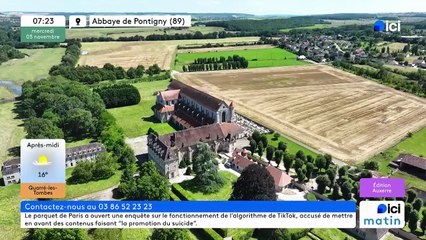 05/11/2025 - ici matin par ici Auxerre en vidéo