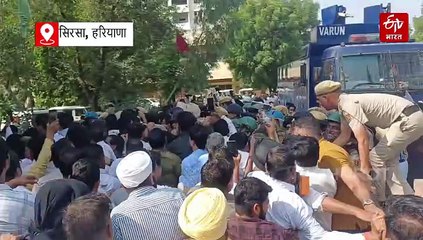 सिरसा में विधायक का प्रशासन के खिलाफ हल्ला बोल, जमकर काटा बवाल, गोकुल सेतिया बोले- "सरकार की खिल्ली उड़ा रहे अधिकारी"