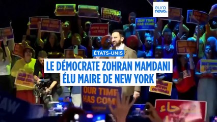 États-Unis : Zohran Mamdani élu maire de New York