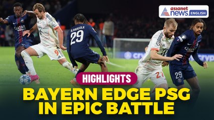 PSG Vs Bayern Munich Highlights | Mbappé & Kane Shine But Sané Seals Bayern’s 2-1 Win in Paris