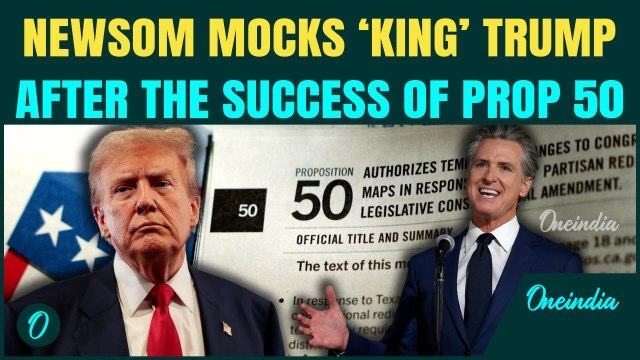 U.S BREAKING: Newsom Wins BIG as Prop 50 Passes in California | Democrats Set for 5 New Seats