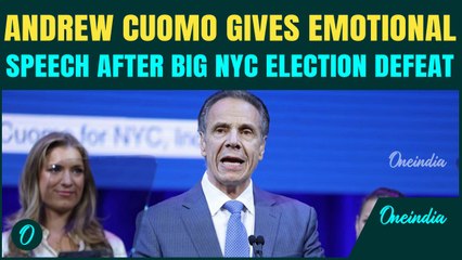 Cuomo’s Emotional Full Speech: Cuomo Accepts DEFEAT in New York Mayoral Election Against Mamdani
