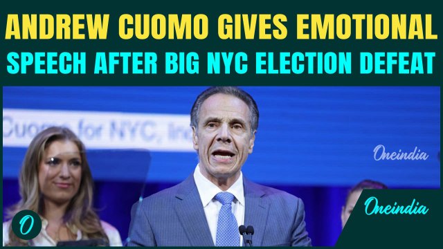 Cuomo’s Emotional Full Speech: Cuomo Accepts DEFEAT in New York Mayoral Election Against Mamdani