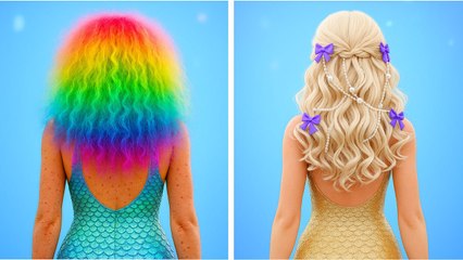 Relooking de NERD à SIRÈNE 💖 Comment se transformer en sirène