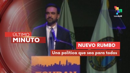 Mandani: "Esta noche ustedes han cumplido un mandato de cambio, un mandato por un nuevo tipo de política"