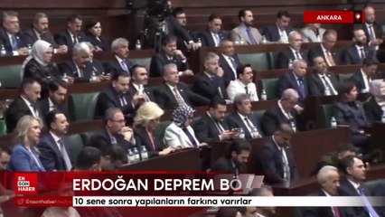 Cumhurbaşkanı Erdoğan'dan 'deprem bölgesi' çıkışı: 10 sene sonra yapılanların farkına varırlar
