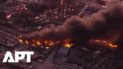 Disaster in Louisville: 3 Dead After UPS Cargo Plane Crashes & Explodes in Fireball | APT