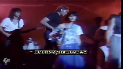 Johnny Hallyday – “Le Feu” (Répétition à Bercy, 1987)