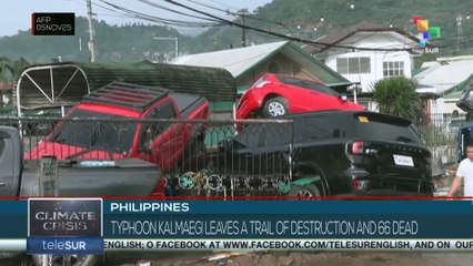 PHILIPPINES l Typhoon Kalmaegi leaves a trail of 66 dead