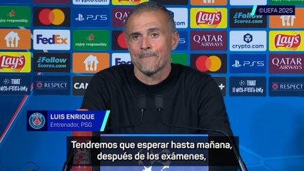 Luis Enrique, sobre las lesiones de Dembélé y Hakimi: "Hay que esperar a ver qué dicen los médicos"