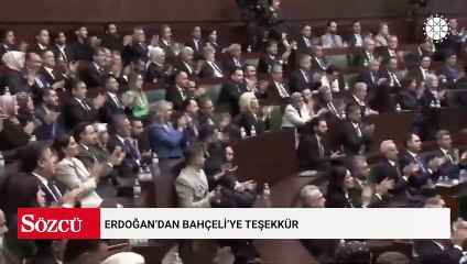 Erdoğan’dan Bahçeli’ye teşekkür