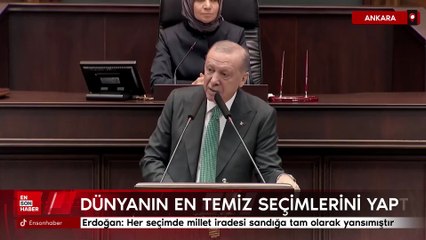 Cumhurbaşkanı Erdoğan: Her seçimde millet iradesi sandığa tam olarak yansımıştır