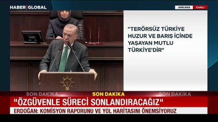 Cumhurbaşkanı Erdoğan'dan Terörsüz Türkiye açıklaması: Bahçeli'ye teşekkür ediyorum